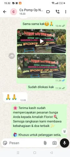 Testimonial Papan Bunga paramount serpong